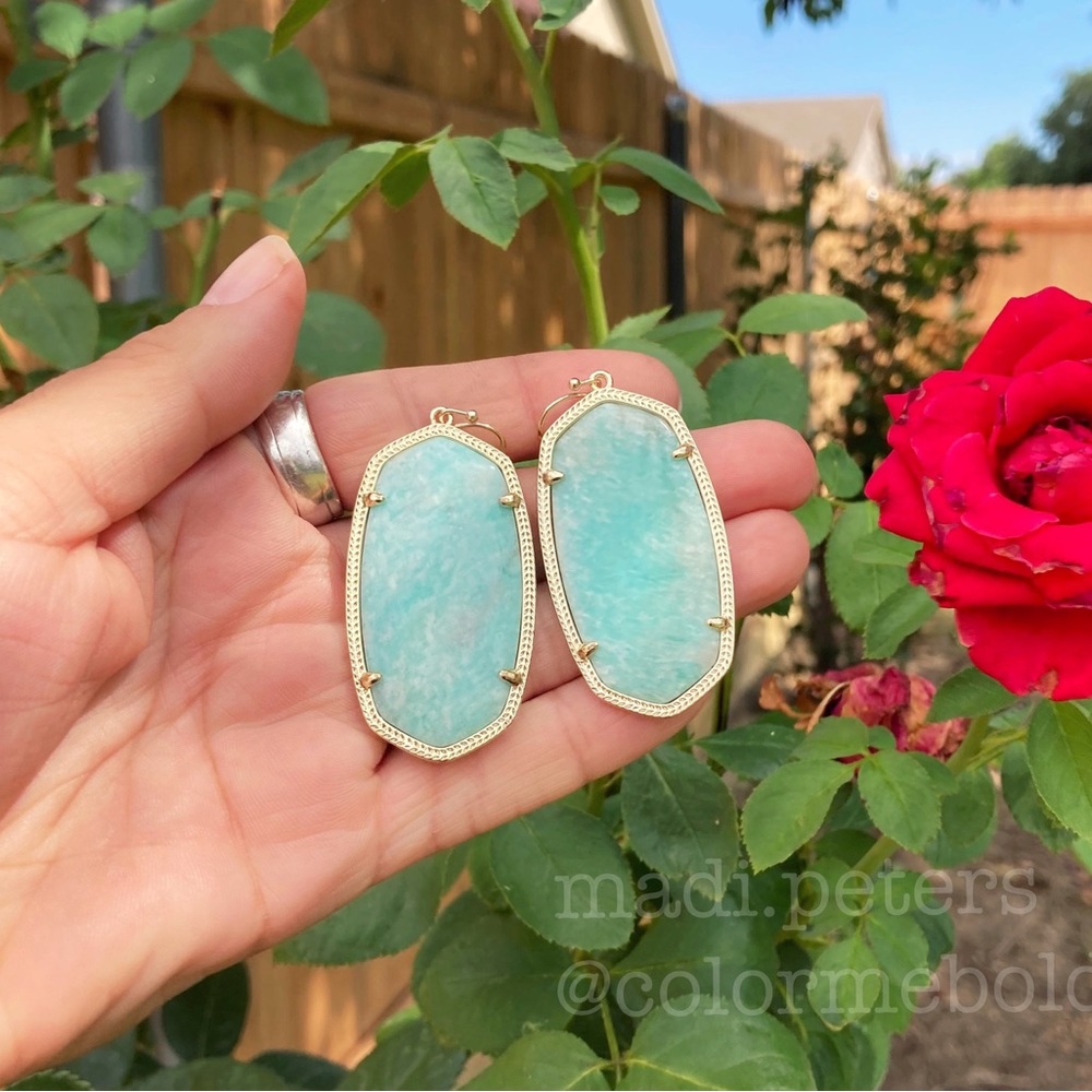 Kendra Scott Danielle Earrings in Amazonite